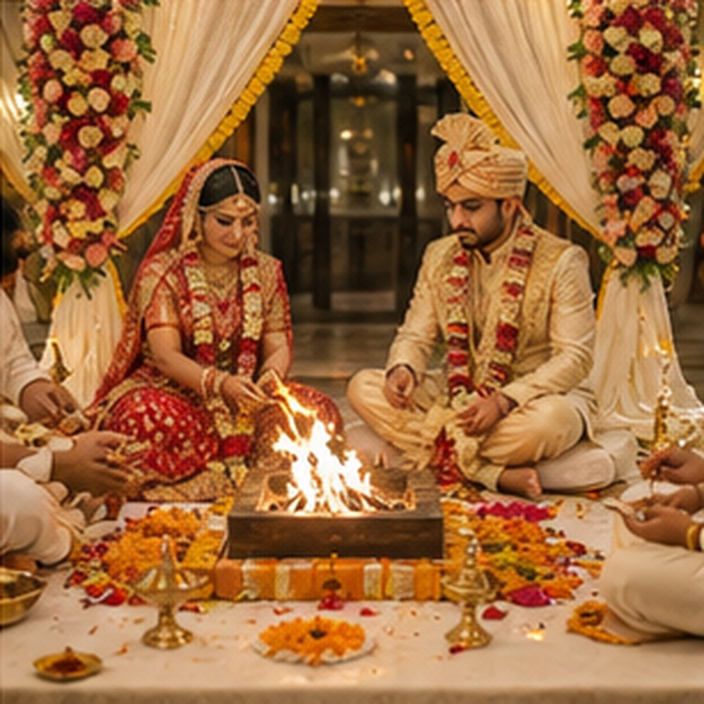 Expert North Indian Pandits Available for Wedding Rituals in Bangalore
