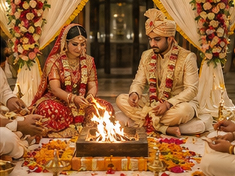 "Experience authentic Hindi rituals with Book North Indian Puja Pandits in Bangalore
