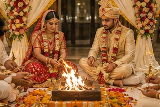 "Experience authentic Hindi rituals with Book North Indian Puja Pandits in Bangalore